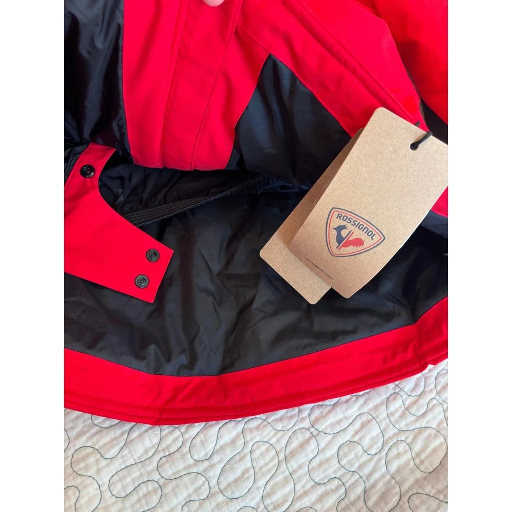 Rossignol Boys Ski Jacket Hooded Winter Coat Size 14